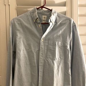 H&M Blue Oxford Button Down